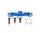 Tamiya TT-02 Aluminium Lenkhebelverbinder blau eloxiert 300054575