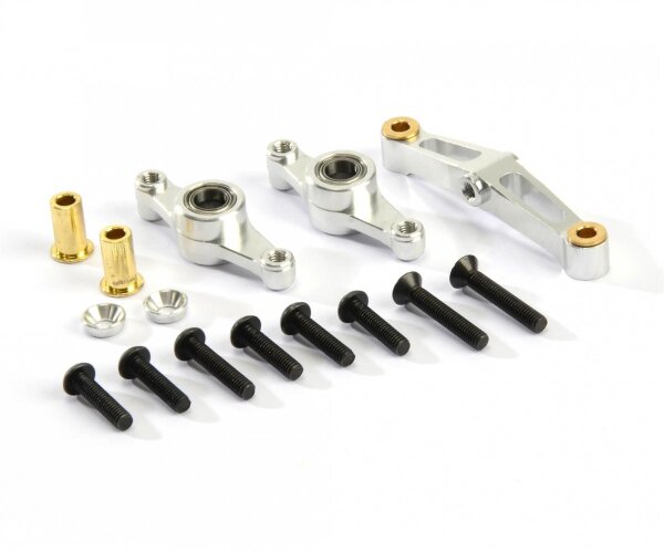 Aluminium Lenkungsset kugelgelagert für Tamiya TT-02 500530033 Carson