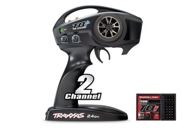 Traxxas TQi 2-Kanal 2.4 GHz Sender mit TSM-Empfänger TRX6509A