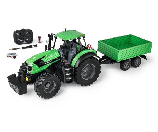 1:16 Deutz-Traktor 8280 TTV mit Anhänger RTR 500907705 Carson