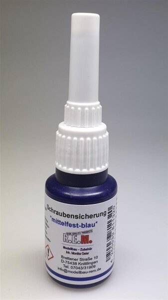 Schraubensicherungslack blau mittelfest 10g R.E.M. 040080
