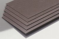 Kohlefaser-/CFK-Platte 350×150×0,8 mm –...