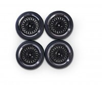 1:10 Räderset Classic Design schwarz-chrom 26 mm...
