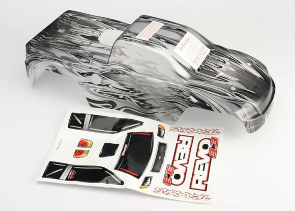 Karosserie Revo 3.3 ProGraphix – unlackiert mit Aufklebern Traxxas TRX5387X