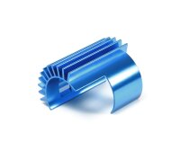 TT-02 Motorkühlkörper Alu blau eloxiert Tamiya...