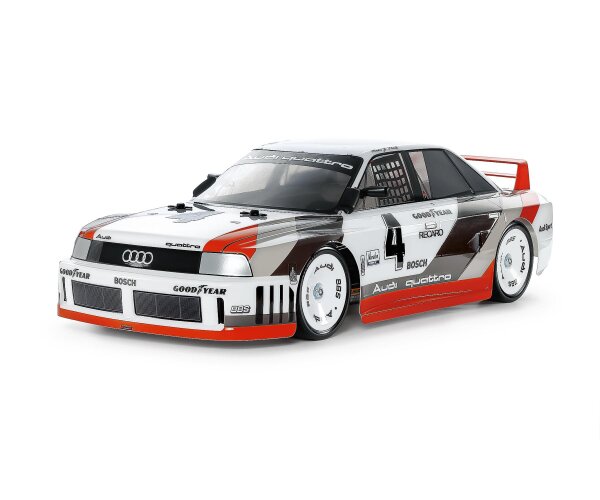 1:10 RC Audi 90 quattro Racing TT-02 4WD Karosserie vorlakiert Limited Edition Tamiya 300047511
