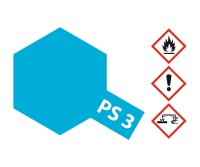 Tamiya PS-3 Hellblau Polycarbonat Spray 100ml 300086003
