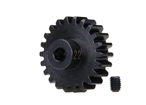 Motorritzel 22Z gehärtet 32dp (3,2mm Welle) TRAXXAS 4x4&VXL Rustler, Slash, Stampede, TRX-4&6
