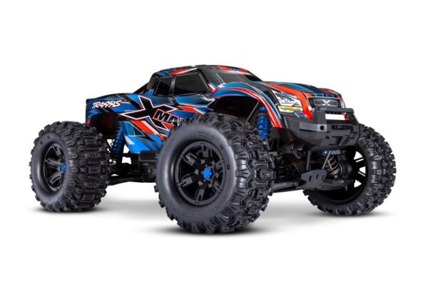 Traxxas X Maxx 8S 4x4 Monster Truck 1/7 RTR Brushless o. akku/Lader blau TRX77096