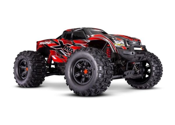Traxxas X Maxx 8S 4x4 Monster Truck 1/7 RTR Brushless o. akku/Lader rot TRX77096