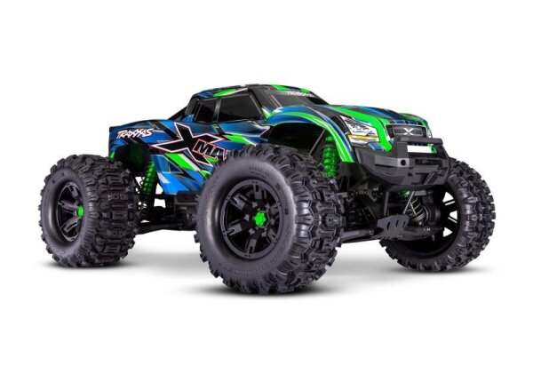 Traxxas X Maxx 8S 4x4 Monster Truck 1/7 RTR Brushless o. Akku/Lader grün TRX77096