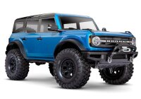 Traxxas TRX-4 Ford Bronco 2021 blau Crawler 1:10 RTR ohne...