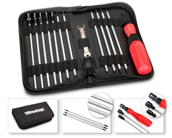 Werkzeug-Set 19-teilig mit Tasche für RC Modelle TRAXXAS TRX3415