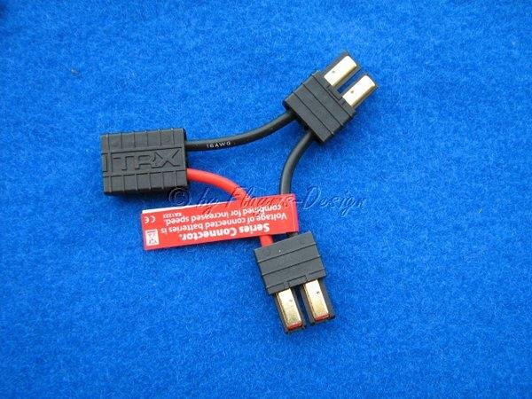 TRX3063 V-Kabel Y-Adapter für Serienschaltung Traxxas-Stecker Reihenschaltung *Ersetzt durch TRX3063X