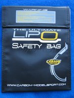 LiPo-Safety Bag Schutzbeutel Laedesack 18x22cm für...