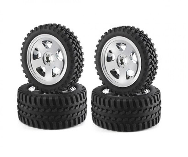 Reifen Felgen Set All Terrain Chrome Carson 500900028