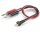 Ladekabel T-Plug Stecker DEAN mit 2 x 4mm Bananenstecker Carson