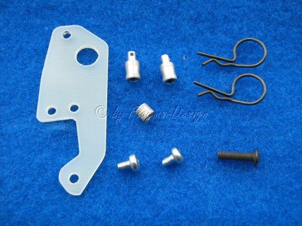 Transponder Halter für Tamiya Fighter GFK / Alu Carson