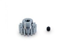 Motor Ritzel 15Z Modul 0,8 Stahl für Tamiya Stadium...