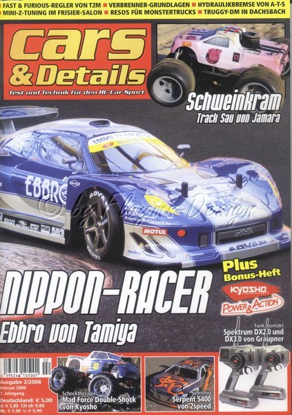 Cars & Details Fachzeitschrift Ausgabe 2/2008 NEU