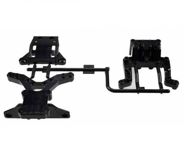 Dämpferbrücken C-Parts C-Teile Set vorne und hinten für Tamiya DT-02 Holiday Buggy