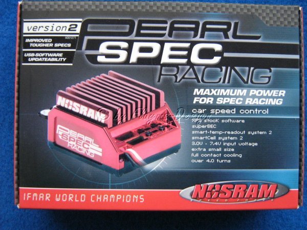 Pearl Evolution Spec Racing NOSRAM SPEED CONTROLLER USB-Update f&auml;hig
