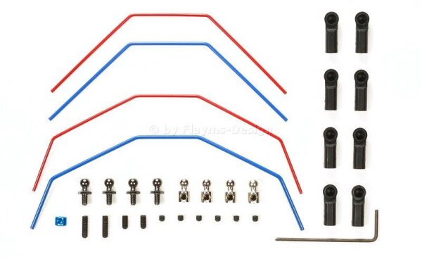 Stabi Set Tuning vorne / hinten für DT-03 Chassis Tamiya 54561