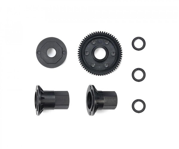 Hauptzahnrad Getriebe für F102 und F103 Chassis Modul 0,6 Tamiya 50506