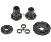 Hauptzahnrad Getriebe für F102 und F103 Chassis Modul 0,6 Tamiya 50506