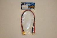 Ladekabel XT-60 30cm 14AWG XT60 auf 4mm Bananenstecker...